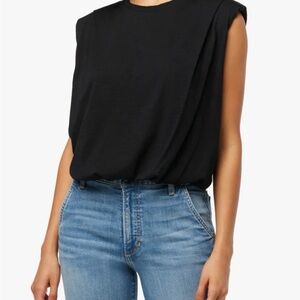 Joe’s Jeans Brand THE ARDEN SLEEVELESS TEE. Black. Size medium.